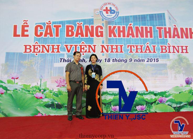 Giám đốc bệnh viện Nhi Thái Bình bà Nguyễn Thị Minh Chính
