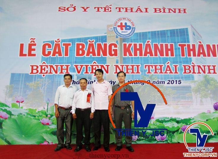 khánh thành bệnh viện nhi Thái Bình